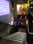 Stairs leading down to Visy Theatre, Turbine Studio and Mary Mae's Bar. Copyright Lloyd Marken.