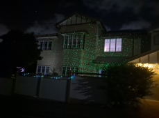 Christmas Lights in our neighbourhood. Copyright Lloyd Marken.